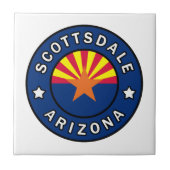 Scottsdale Arizona Tegeltje (Voorkant)