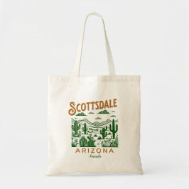 scottsdale arizona western bachelorette party tote bag