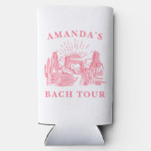 Scottsdale Bachelorette Party Gepersonaliseerd Bri Seltzer Blikjeskoeler (Achterkant)