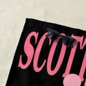 Scottsdale Bachelorette Party Gepersonaliseerd Bri Strandlaken (In situ)