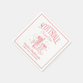 Scottsdale Bachelorette Party  papier Servet (Hoek)