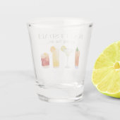 Scottsdale Bachelorette Party Shot Glass Shot Glas (Achterkant)