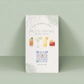 Scottsdale Bachelorette Party Venmo QR Code Kaart Plaatskaartje