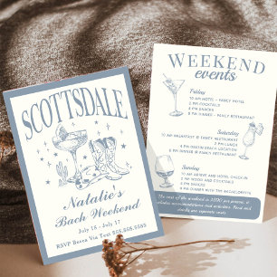 Scottsdale Bachelorette Sociale Cocktail Route Kaart