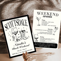 Scottsdale Bachelorette Sociale Cocktail Route