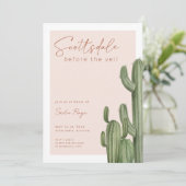 Scottsdale Bachelorette Weekend Uitnodiging (Staand voorkant)