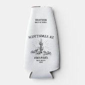 Scottsdale Bachelorette Weekend Wedding Beer Flesjeskoeler (Voorkant)