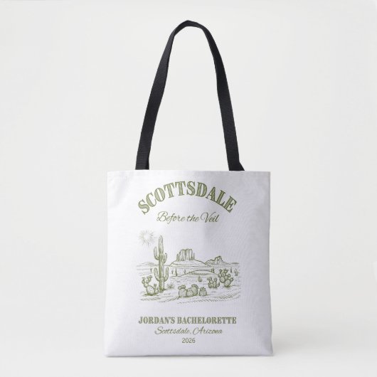 Scottsdale Before the Veil Tote Bag (Voorkant)