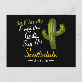 Scottsdale Briefkaart Cactus Funny Retro