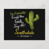 Scottsdale Briefkaart Cactus Funny Retro (Voorkant)