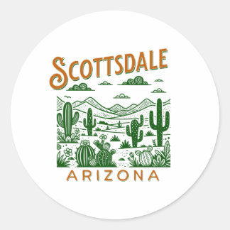 scottsdale desert bachelorette party ronde sticker
