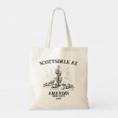 Scottsdale Desert Bachelorette Weekend Girls Trip Tote Bag (Achterkant)