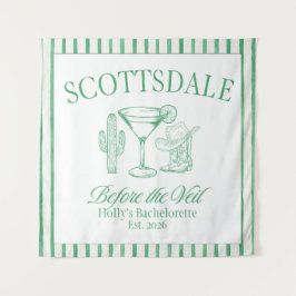 Scottsdale Meisje-voor-de-bruiloft Bord Wandkleed