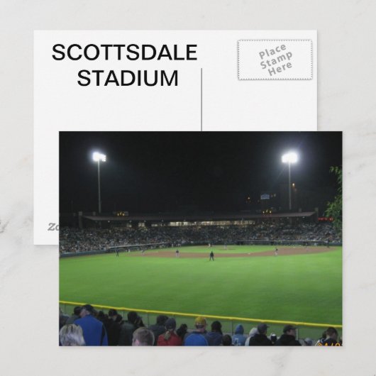 Scottsdale Stadium Briefkaart (Voorkant / Achterkant)