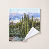 Scottsdale Succulent Sunset Bad Handdoek (Wasdoekje)