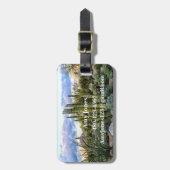 Scottsdale succulent Sunset Bagagelabel (Voorkant verticaal)