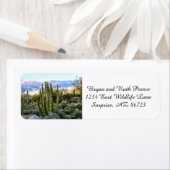 Scottsdale Succulent Sunset Etiket (Insitu)