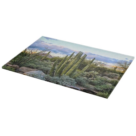 Scottsdale Succulent Sunset Snijplank (Hoek)