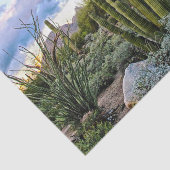 Scottsdale Succulent Sunset Tissuepapier (Detail)