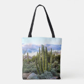 Scottsdale Succulent Sunset Tote Bag (Achterkant)
