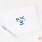 Scottsdale Vierkante Sticker (Envelop)