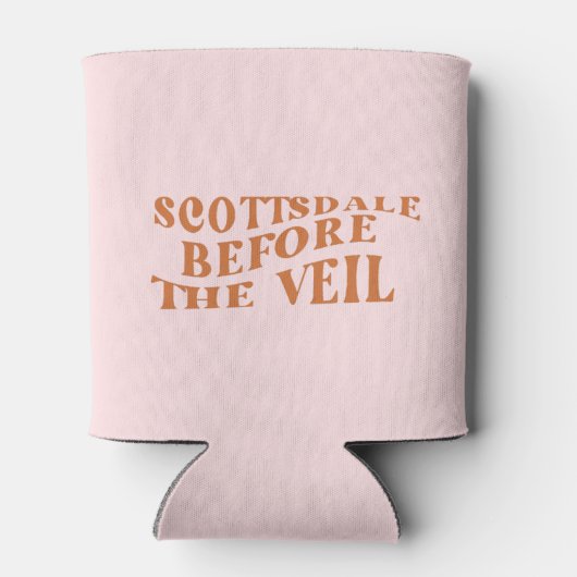 Scottsdale voor de Veil Bachelorette Party Blikjeskoeler (Achterkant)