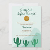 Scottsdale Voor De Veil Cactus Bachelorette Kaart (Voorkant)