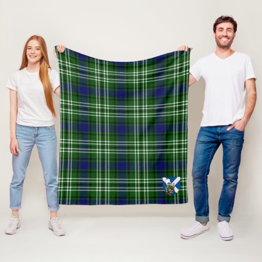 Scottsmaaier Tartan Schotlandse ruit Fleece Deken (In situ)