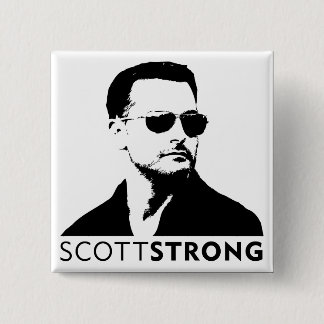 SCOTTSTRONG-BUTTON VIERKANTE BUTTON 5,1 CM