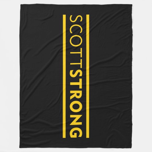 SCOTTSTRONG FLEECE BLANKET DEKEN (Voorkant)