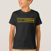SCOTTSTRONG KINDER T-SHIRT VAN HET TAGELS (Voorkant)