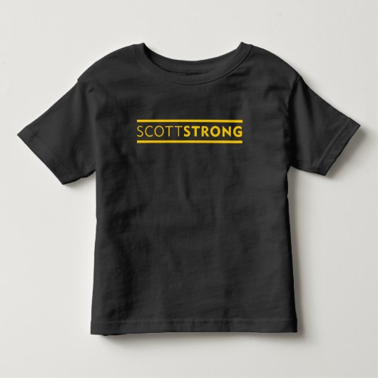 SCOTTSTRONG TODDLERS-T-SHIRT KINDER SHIRTS (Voorkant)