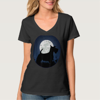 Scotty Dog Aberdeen Terrier Retro 2 T-shirt