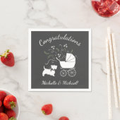 Scotty Dog-Baby shower Servet (Insitu)