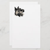 Scotty Dog Briefpapier (Voorkant / Achterkant)