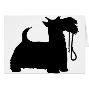 Scotty Dog en Leash
