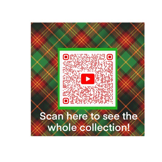 Scotty Dog en Tartan Kerstmis Shot Glas