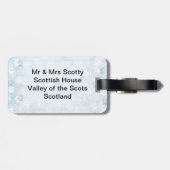 Scotty Dog Galore Bagagelabel (Achterkant horizontaal)