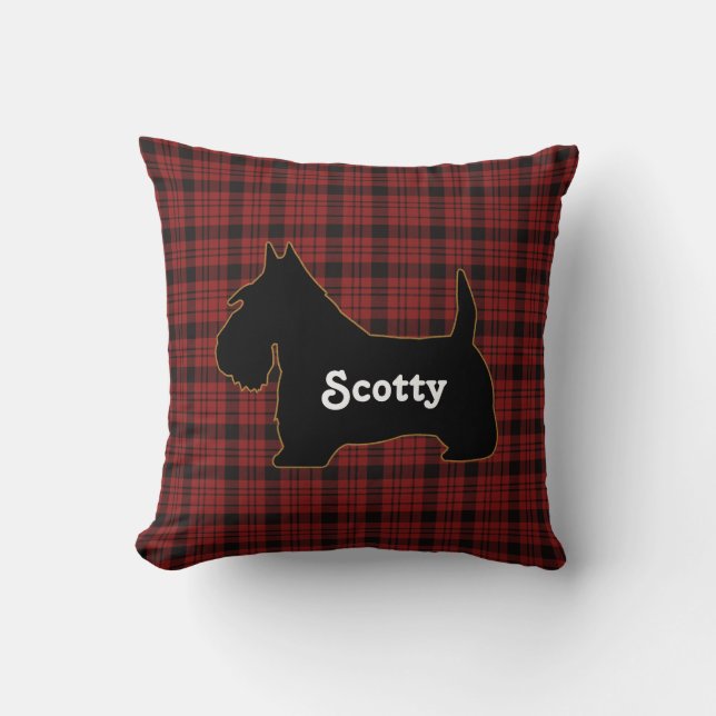 Scotty Dog Pillow Kussen (Voorkant)