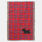 Scotty Dog Pset Scottish Terrier Blanket Gift Deken (Voorkant Verticaal)