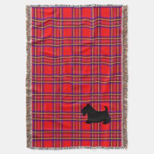 Scotty Dog Pset Scottish Terrier Blanket Gift Deken