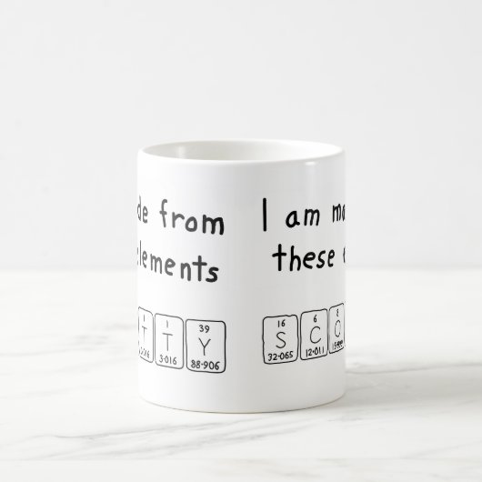 Scotty periodieke table name mok (Center)