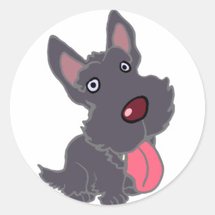 SCOTTY PUPPY STICKER