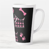 Scotty Terrier Dogs Cute Funny Terriers Briet Than Latte Mok (Rechts)