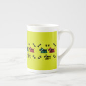 Scotty Terrier Dogs Cute Funny Terriers Briet Than Porselein Kop (Rechts)