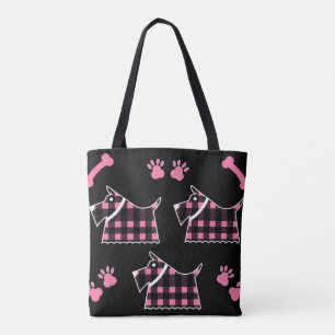 Scotty Terrier Dogs Cute Funny Terriers Briet Than Tote Bag