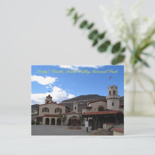 Scottys Castle Front, DVNP Briefkaart (Staand voorkant)
