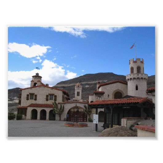 Scottys Castle Front, DVNP Foto Afdruk (Voorkant)