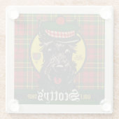 Scotty's Golf Shop Glazen Onderzetter (Achterkant)