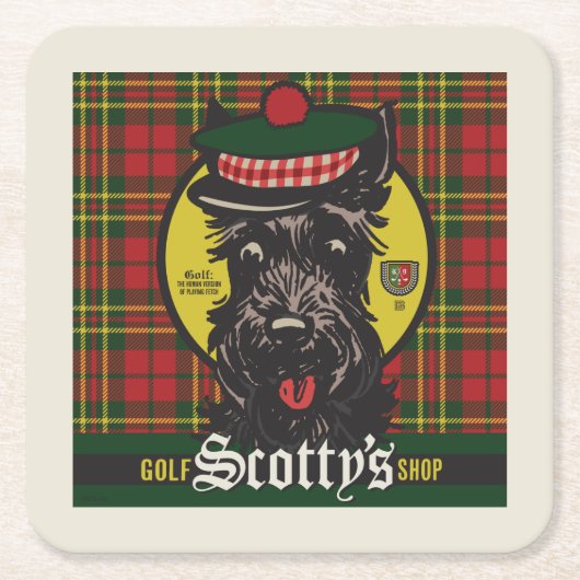 Scotty's Golf Shop Kartonnen Onderzetters (Voorkant)